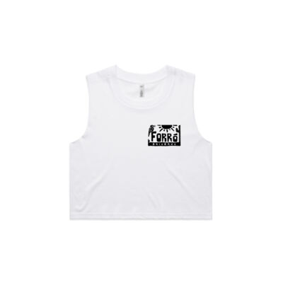 WO's Crop Tank - Black Logo Thumbnail