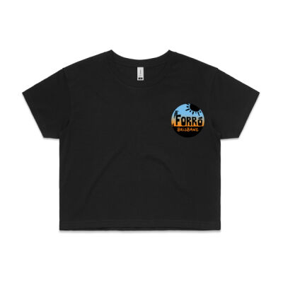 WO's Crop Tee - Round Logo Thumbnail