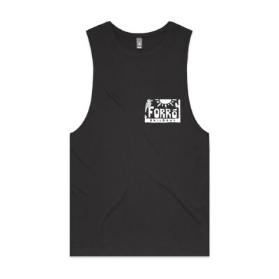Men's Barnard Tank - White Logo Thumbnail