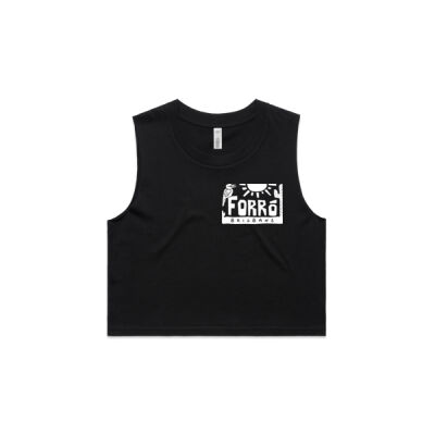 WO's Crop Tank - White Logo Thumbnail